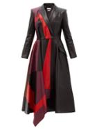 Matchesfashion.com Alexander Mcqueen - Patchwork Leather Coat - Womens - Multi