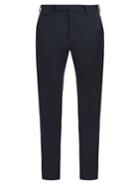 Fendi Slim-fit Cotton-blend Gabardine Chino Trousers