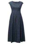 Matchesfashion.com Weekend Max Mara - Occhio Dress - Womens - Navy