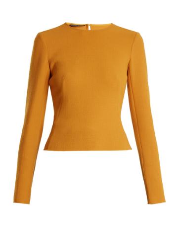 Carl Kapp Urban Long-sleeved Wool Top