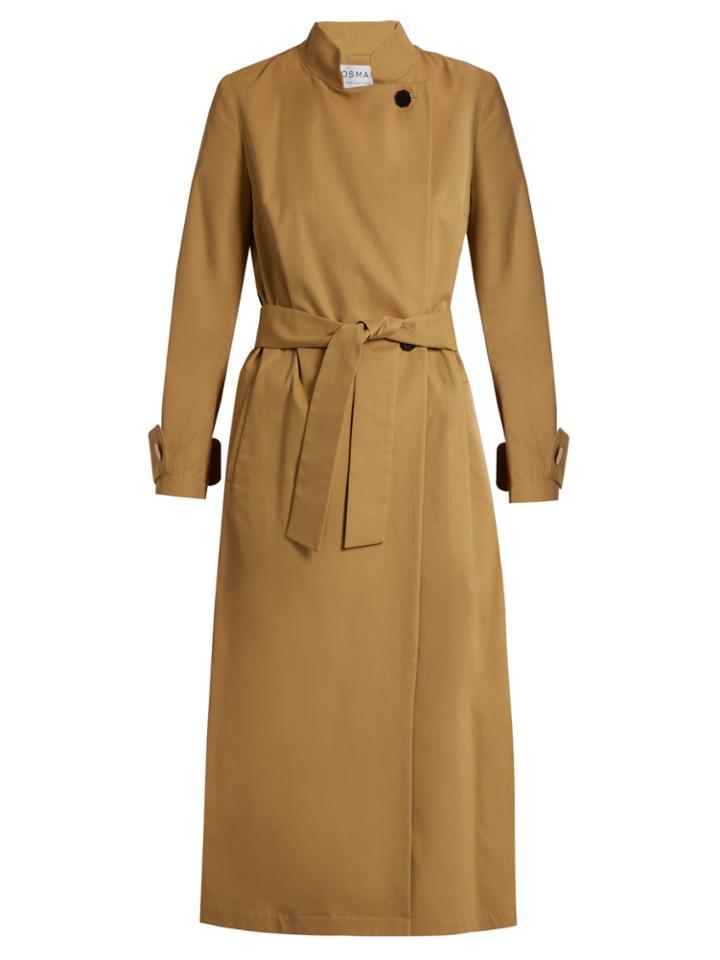 Osman Perfect 5 Nura Cotton-twill Trench Coat