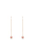 Matchesfashion.com Marie Mas - Diamond, Amethyst, Topaz & Pink Gold Earrings - Womens - Pink