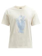 Matchesfashion.com Jacquemus - Bouquet-print Cotton-jersey T-shirt - Mens - White