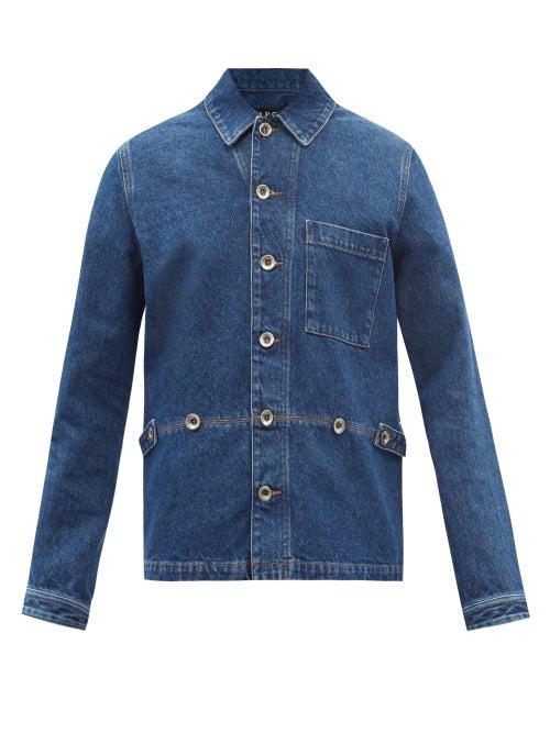 A.p.c. - Dina Denim Jacket - Womens - Mid Denim