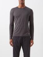 On - Performance Long-sleeved Jersey Top - Mens - Black