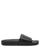 Off-white Corporate Leather Slides