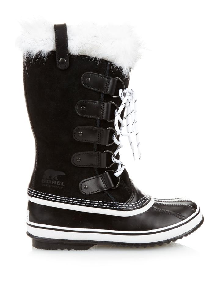 Sorel Joan Of Arctic&trade; Suede And Rubber Boots