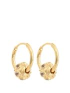 Theodora Warre Topaz And Gold-plated Earrings