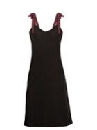 Albus Lumen Gia Tie-back Faille Mini Dress