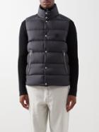 Moncler - Herniaire Quilted Down Gilet - Mens - Black