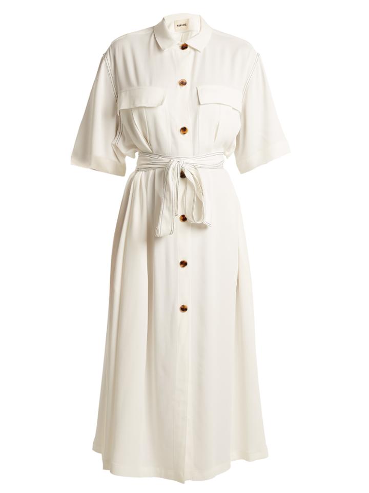 Khaite Leilani Crepe Dress