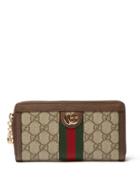 Gucci - Ophidia Gg Supreme Canvas Continental Wallet - Womens - Beige Multi