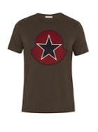 Moncler Felt-logo Cotton T-shirt