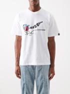 Icecream - Cherry-print Cotton-jersey T-shirt - Mens - White