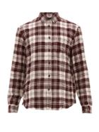 Matchesfashion.com Acne Studios - Sarkis Checked Wool Blend Shirt - Mens - Multi