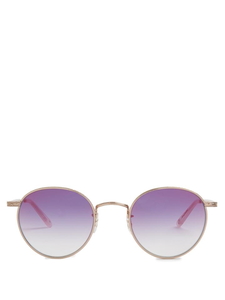 Garrett Leight Wilson 49 Round-frame Sunglasses