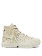 Converse X Feng Chen - Chuck 70 High-top Leather Trainers - Mens - Grey