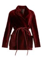 Giani Firenze Lorella Reversible Shearling Jacket