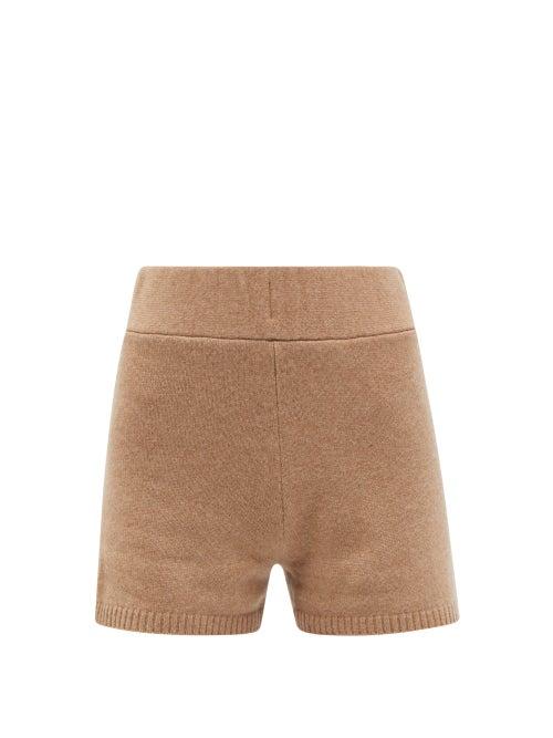 Lisa Yang - Winnie Cashmere Shorts - Womens - Light Brown