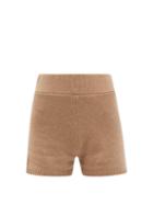 Lisa Yang - Winnie Cashmere Shorts - Womens - Light Brown