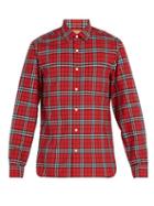 Matchesfashion.com Burberry - Vintage Check Cotton Shirt - Mens - Red