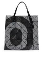 Matchesfashion.com Bao Bao Issey Miyake - Track Logo Print Pvc Tote Bag - Womens - Black Grey