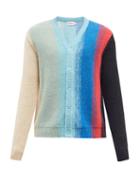 Charles Jeffrey Loverboy - Homefront Ombr-knit Cardigan - Mens - Multi