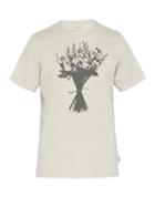 Matchesfashion.com Oliver Spencer - Wild Flower Printed Cotton Jersey T Shirt - Mens - White