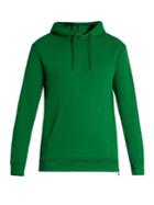 Balmain Side-zip Hooded Cotton-jersey Sweatshirt