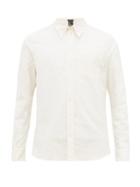 Matchesfashion.com Ann Demeulemeester - Striped Cotton Shirt - Mens - Cream