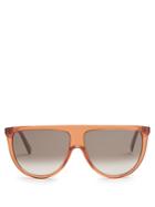 Céline Eyewear Shadow Flat-top Sunglasses