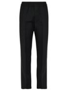 Matchesfashion.com Acne Studios - Ryder Wool And Mohair Blend Trousers - Mens - Black