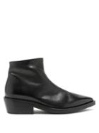 Matchesfashion.com Marsll - Coneros Leather Ankle Boots - Mens - Black
