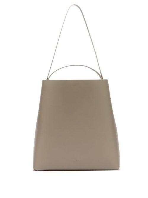 Matchesfashion.com Aesther Ekme - Sac Leather Tote Bag - Womens - Light Grey