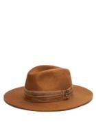Filù Hats Telluride Cashmere-blend Fedora Hat