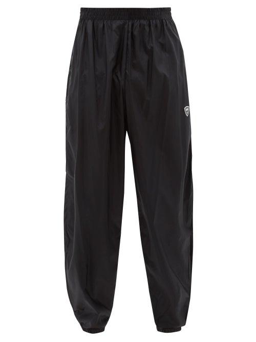 Matchesfashion.com Gmbh - Shield Mesh Insert Track Pants - Mens - Black