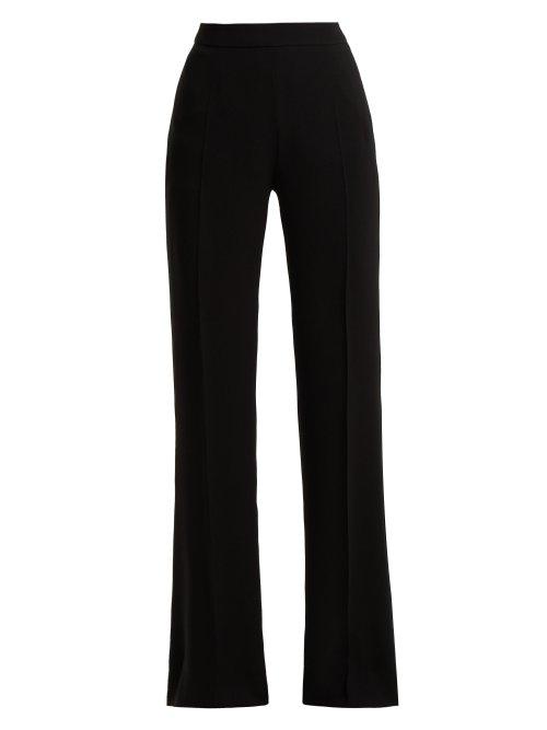 Matchesfashion.com Max Mara Studio - Mirra Trousers - Womens - Black