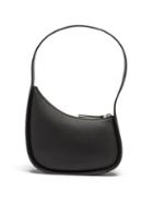 Ladies Bags The Row - Half Moon Leather Shoulder Bag - Womens - Black