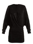 Matchesfashion.com Alexandre Vauthier - Crystal Embellished Mini Dress - Womens - Black