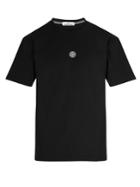 Stone Island Reflective Logo-print Cotton T-shirt
