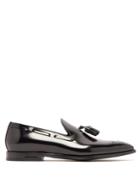 Burberry Buxley Tassel Patent-leather Loafers