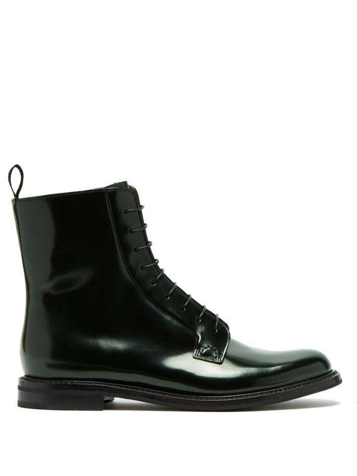 Church's Alexandra Lace-up Leather Ankle Boots