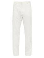 Matchesfashion.com Bianca Saunders - Loose Fit Jeans - Mens - White