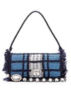 Miu Miu Woven-raffia Shoulder Bag
