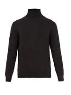 Matchesfashion.com Raey - Roll Neck Cashmere Sweater - Mens - Black