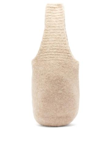 Matchesfashion.com Lauren Manoogian - Calabaza Felted-crochet Tote Bag - Womens - Beige