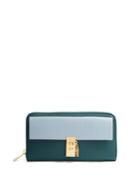 Chloé Drew Bi-colour Leather Wallet