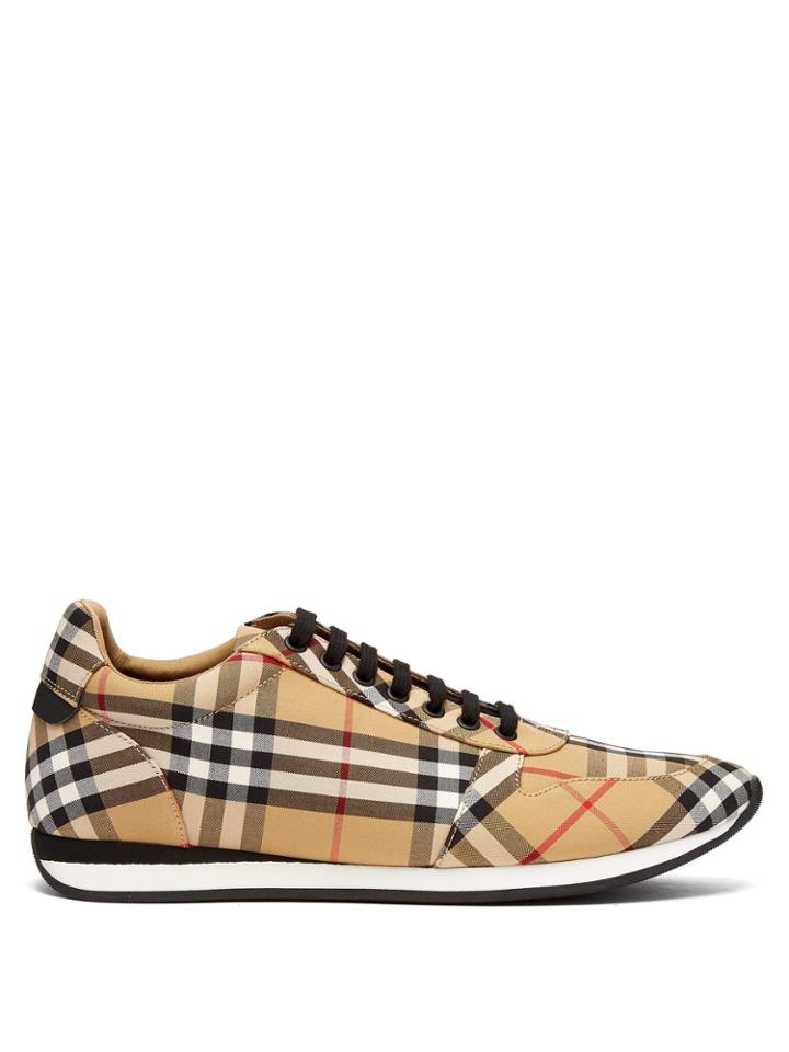 Burberry Vintage Check Low-top Sneakers
