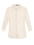 Alexander Mcqueen Floral-lace Blouse