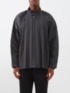 Homme Pliss Issey Miyake - Edge Technical-pleated Jacket - Mens - Black